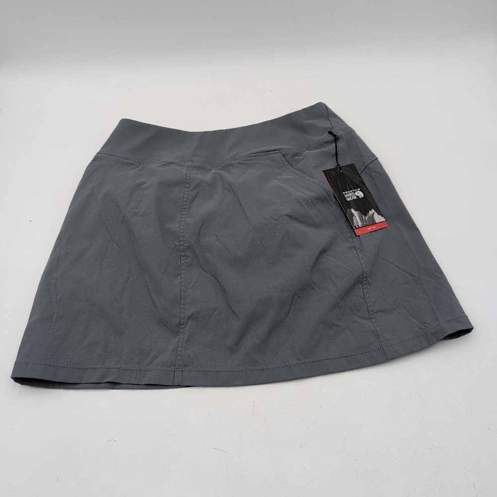 New Mountain Hardwear Dynama Skort Women's XS OL4288-054‎ Light Storm Grey Skirt
